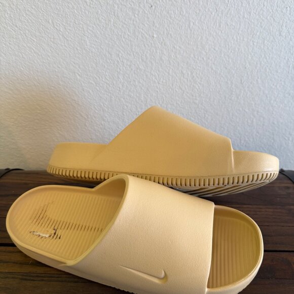 Nike Calm Slide Sandals "Sesame" Men’s Size 13 - Picture 4 of 7
